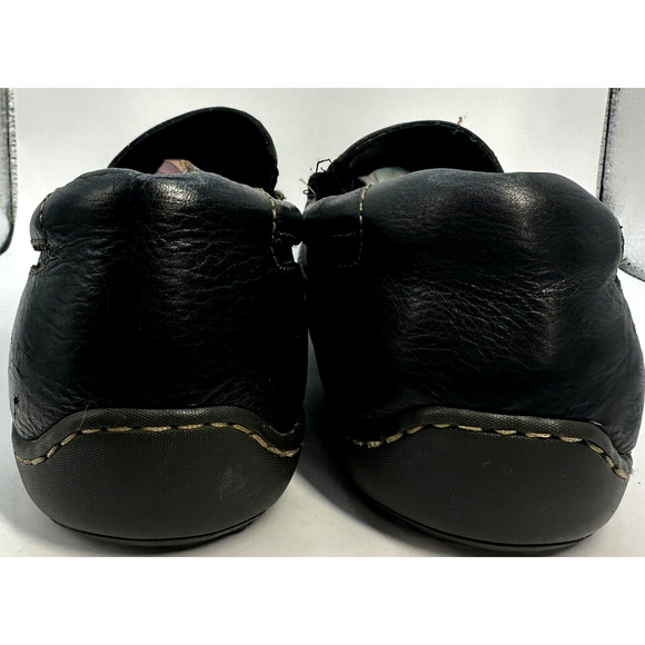 Born Leather Loafers Men's 11.5 Driving Moc Slip On Black Loafer Shoes Casual - Picture 6 of 10